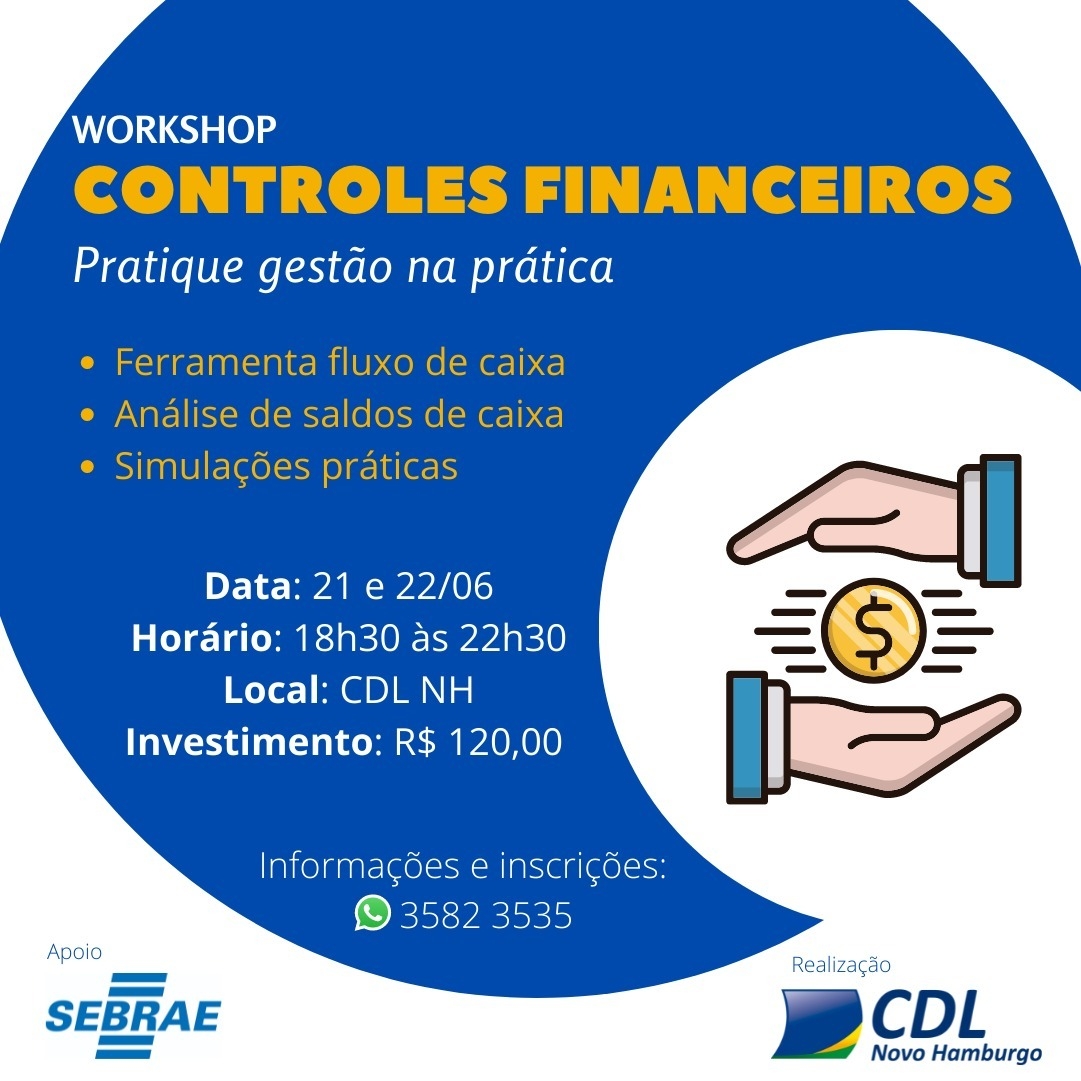 CDL oferece workshop de gestão de controles financeiros